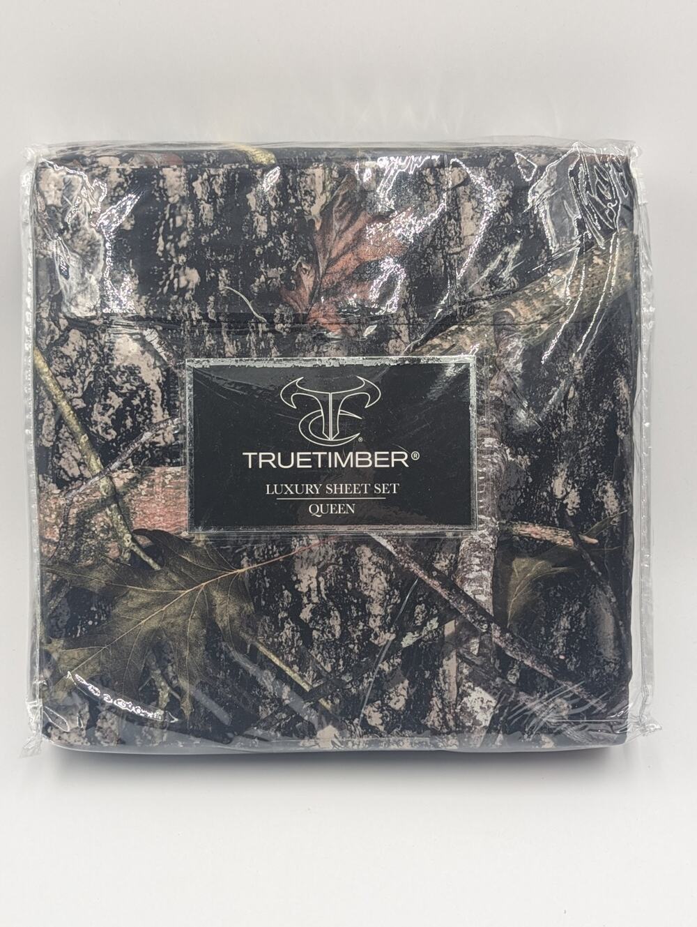 Truetimber 4pc Queen Size Luxury Conceal Camo Sheet Set Brand New